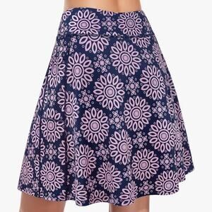 Koralhy 20 in. Golf Athletic Skort with Pockets Navy Pink Size Medium